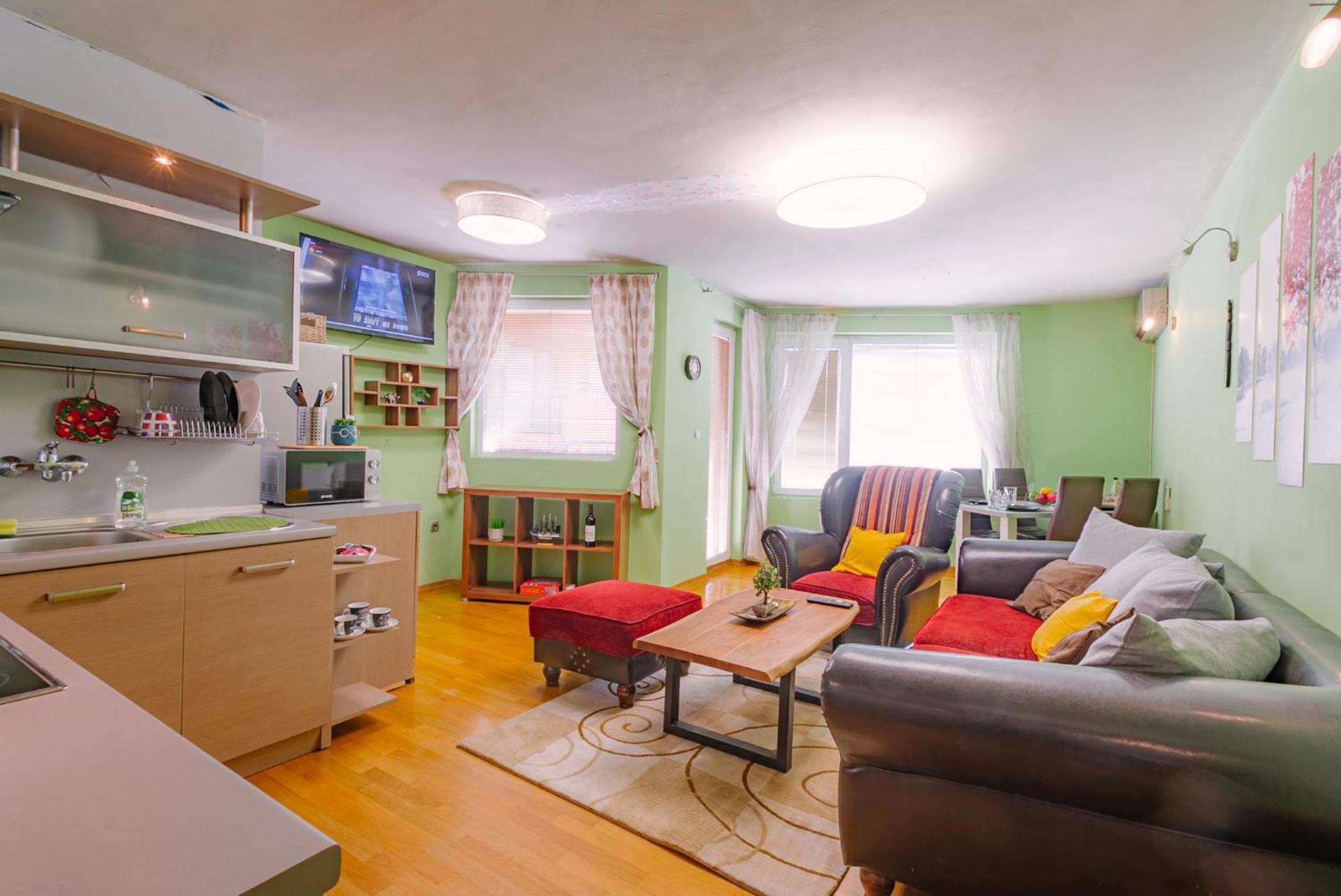 Top Center Spacious Apartment With Ac And Free Underground Parking Sofia Esterno foto